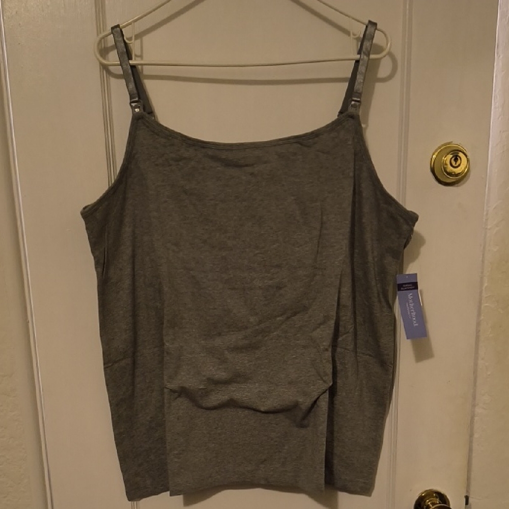 NWT Motherhood | Gray Camisole Top